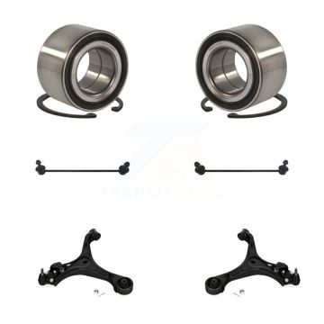 Front Bearing Lower Control Arm with Ball Joint & Sway Bar Link Kit (6Pc) For Honda Civic K7T-108445