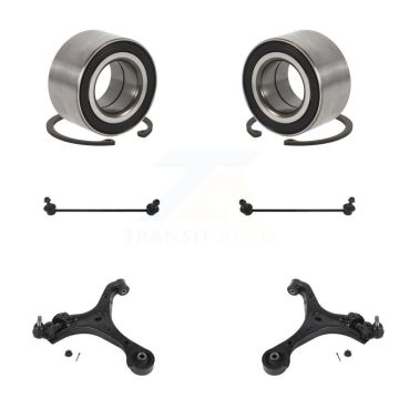 Front Bearing Lower Control Arm with Ball Joint And Sway Bar Link Kit (6Pc) For Acura ILX K7T-108447