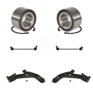 Front Bearing Lower Control Arm with Ball Joint & Link Kit (6Pc) For 2007-2008 Honda Fit K7T-108449