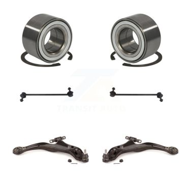 Front Bearing Lower Control Arm w/ Ball Joint Link Kit (6Pc) For 1998-2003 Toyota Sienna K7T-108461