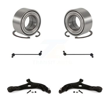Front Wheel Bearing Lower Control Arm Link Kit (6Pc) For 2011-2012 Kia Optima GAS engine K7T-108467