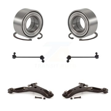 Front Bearing Lower Control Arm Ball Joint Link Kit (6Pc) For 2001-2006 Hyundai Santa Fe K7T-108469