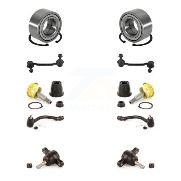Front Bearing Upper Lower Ball Joint Outer Tie Rod End Link Kit (10Pc) For Hyundai Azera K7T-108511