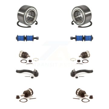 Front Bearing Upper Lower Ball Joint Outer Tie Rod End Link Kit (10Pc) For Acura Integra K7T-108518