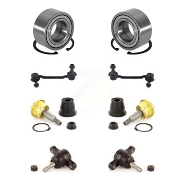 Front Wheel Bearing Upper Lower Ball Joint Sway Bar Link Kit For Hyundai Azera Kia Amanti K7T-108536