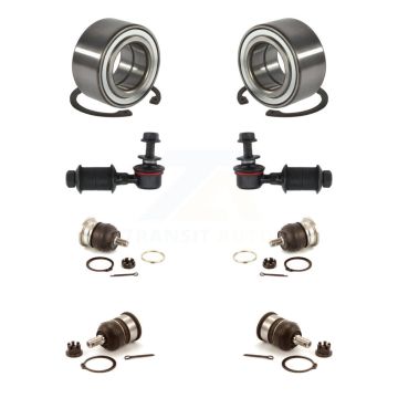 Front Wheel Bearing Upper Lower Ball Joint Link Kit For Acura Integra Honda Civic del Sol K7T-108540