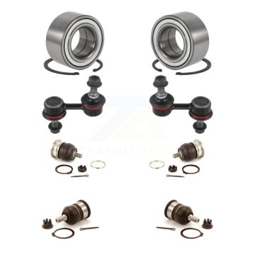Front Wheel Bearing Upper Lower Ball Joint And Sway Bar Link Kit For 1997-2001 Honda CR-V K7T-108544