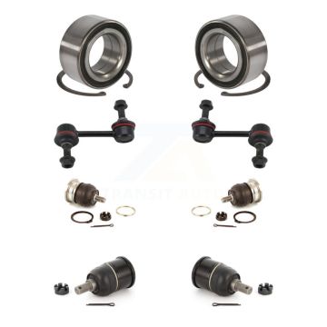 Front Bearing Upper Lower Ball Joint Link Kit (8Pc) For Honda Accord Acura TSX Crosstour K7T-108570
