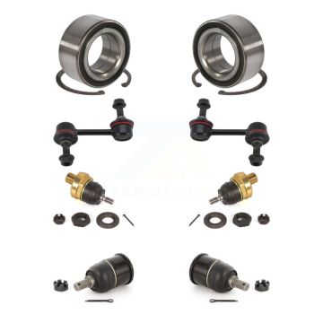 Front Bearing Upper Lower Ball Joint Link Kit (8Pc) For Honda Accord Acura TSX Crosstour K7T-108571