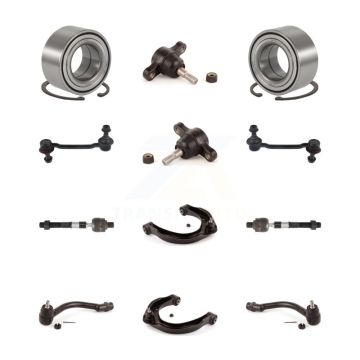 Front Upper Arm Lower Ball Joint Outer Inner Tie Rod & Link Kit (12Pc) For Hyundai Sonata K7T-108578