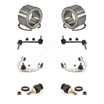 Front Bearing Lower Ball Joint Upper Arm And Link Kit (8Pc) For Mercedes-Benz ML350 ML320 K7T-108589