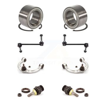 Front Bearing Lower Ball Joint Upper Arm & Link Kit (8Pc) For 2007 Mercedes-Benz R63 AMG K7T-108592