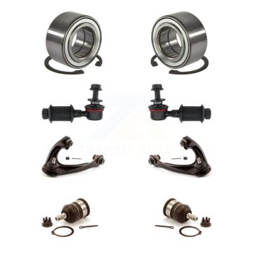 Front Bearing Lower Ball Joint Upper Control Arm & Link Kit (8Pc) For Acura EL K7T-108596