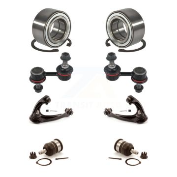 Front Bearing Lower Ball Joint Upper Control Arm Link Kit (8Pc) For 99-00 Honda Civic Si K7T-108599