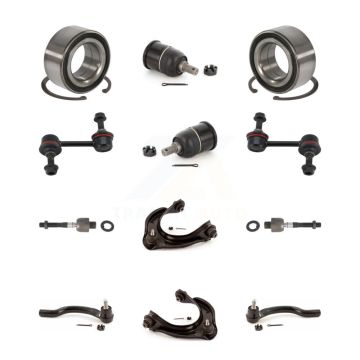 Front Upper Arm Lower Ball Joint Outer Inner Tie Rod End Link Kit (12Pc) For Honda Accord K7T-108609
