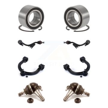 Front Bearing Lower Ball Joint Upper Control Arm & Link Kit (8Pc) For Mercedes-Benz E350 K7T-108621