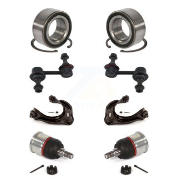 Front Bearing Lower Ball Joint Upper Control Arm & Link Kit (8Pc) For 2009-2014 Acura TL K7T-108627