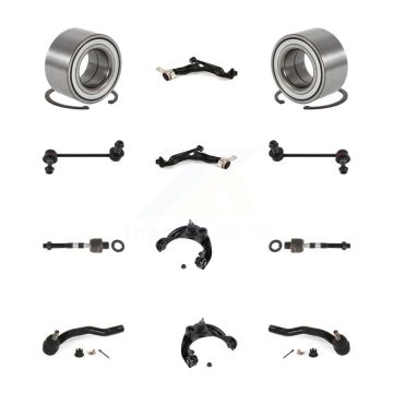Front Lower Control Arm Upper Ball Joint Outer Inner Tie Rod Link Kit (12Pc) For Mazda 6 K7T-108630