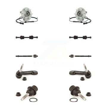 Front Bearing Lower Ball Joint Outer Inner Tie Rod & Link Kit (10Pc) For Ford Expedition K7T-108659