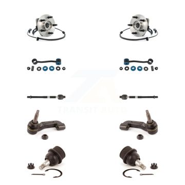 Front Bearing Lower Ball Joint Outer Inner Tie Rod & Link Kit (10Pc) For 2007 Dodge Nitro K7T-108669