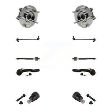 Front Bearing Lower Ball Joint Outer Inner Tie Rod Link Kit (10Pc) For 2014-2017 Mazda 6 K7T-108693
