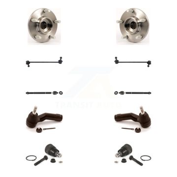 Front Bearing Lower Ball Joint Outer Inner Tie Rod & Sway Bar Link Kit (10Pc) For Mazda 3 K7T-108695