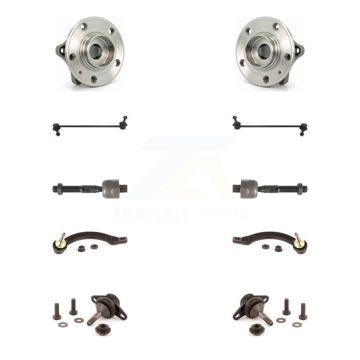 Front Bearing Lower Ball Joint Outer Inner Tie Rod Link Kit (10Pc) For Volvo S60 V70 S80 K7T-108696