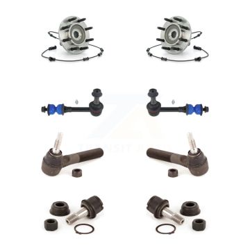 Front Bearing Lower Ball Joint Outer Tie Rod & Sway Bar Link Kit (8Pc) For Dodge Ram 1500 K7T-108749