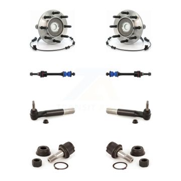 Front Bearing Lower Ball Joint Outer Tie Rod & Sway Bar Link Kit (8Pc) For Ram 3500 Dodge K7T-108754