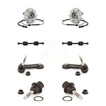 Front Bearing Lower Ball Joint Outer Tie Rod & Link Kit (8Pc) For Ford Expedition Lincoln K7T-108762