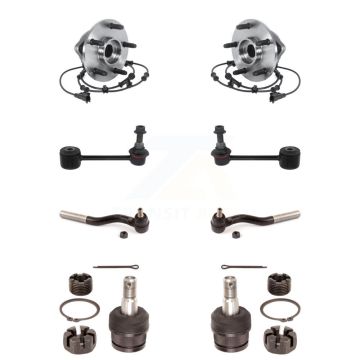 Front Bearing Lower Ball Joint Outer Tie Rod & Link Kit (8Pc) For 2011-2016 Jeep Wrangler K7T-108766