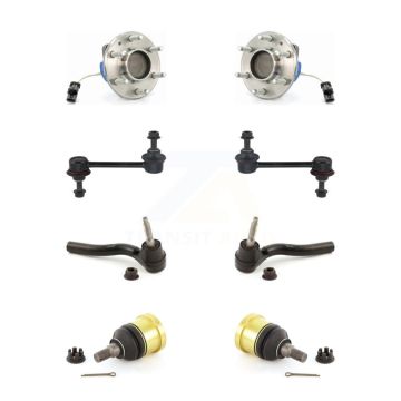 Front Bearing Lower Ball Joint Outer Tie Rod Link Kit (8Pc) For 2004-2007 Cadillac CTS V K7T-108772