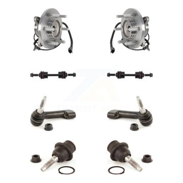 Front Bearing Lower Ball Joint Outer Tie Rod & Link Kit (8Pc) For Ford Expedition Lincoln K7T-108777