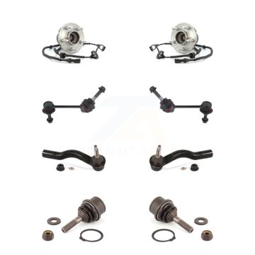 Front Bearing Lower Ball Joint Outer Tie Rod Link Kit (8Pc) For Ford Crown Victoria Town K7T-108781