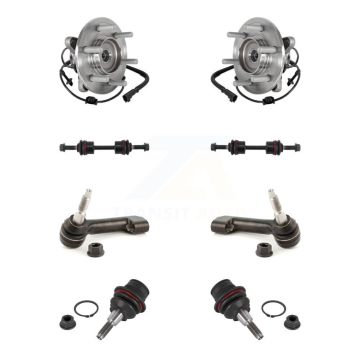 Front Bearing Lower Ball Joint Outer Tie Rod & Link Kit (8Pc) For Ford Expedition Lincoln K7T-108800