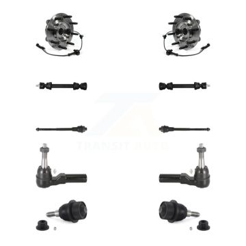 Front Bearing Lower Ball Joint Outer Inner Tie Rod Link Kit (10Pc) For GMC Chevrolet 2500 K7T-108838