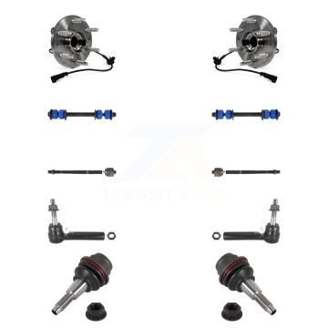 Front Bearing Lower Ball Joint Outer Inner Tie Rod Link Kit (10Pc) For GMC Chevrolet 1500 K7T-108847