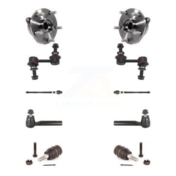 Front Bearing Lower Ball Joint Outer Inner Tie Rod Link Kit (10Pc) For Subaru B9 Tribeca K7T-108859