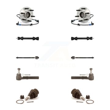 Front Bearing Lower Ball Joint Outer Inner Tie Rod Link Kit (10Pc) For Chevrolet GMC 1500 K7T-108870