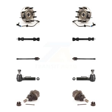 Front Bearing Lower Ball Joint Outer Inner Tie Rod Link Kit (10Pc) For Chevrolet GMC 2500 K7T-108875