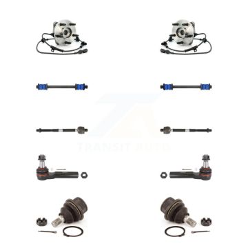 Front Bearing Lower Ball Joint Outer Inner Tie Rod Link Kit (10Pc) For Ford Ranger Mazda K7T-108900