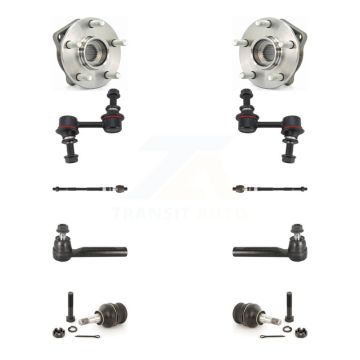 Front Bearing Lower Ball Joint Outer Inner Tie Rod Link Kit (10Pc) For Subaru XV Forester K7T-108908