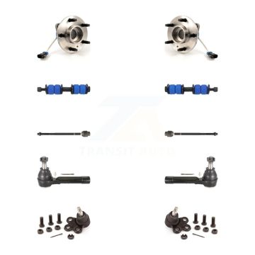 Front Bearing Lower Ball Joint Outer Inner Tie Rod & Link Kit (10Pc) For Chevrolet Impala K7T-108924