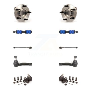 Front Bearing Lower Ball Joint Outer Inner Tie Rod & Link Kit (10Pc) For Chevrolet Impala K7T-108931