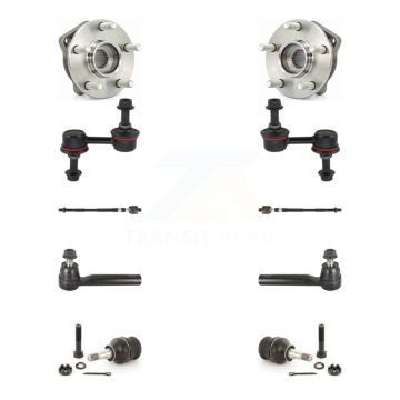 Front Bearing Lower Ball Joint Outer Inner Tie Rod & Link Kit (10Pc) For Subaru Forester K7T-108970