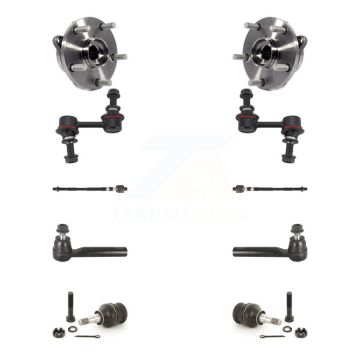 Front Bearing Lower Ball Joint Outer Inner Tie Rod & Link Kit (10Pc) For 15-21 Subaru WRX K7T-108971