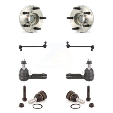 Front Bearing Assembly Lower Ball Joint Outer Tie Rod Sway Bar Link Kit For Ford Mustang K7T-108979