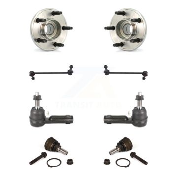 Front Bearing Assembly Lower Ball Joint Outer Tie Rod Sway Bar Link Kit For Ford Mustang K7T-108980