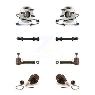 Front Bearing Lower Ball Joint Outer Tie Rod Link Kit For Chevrolet GMC Silverado 1500 XL K7T-108988