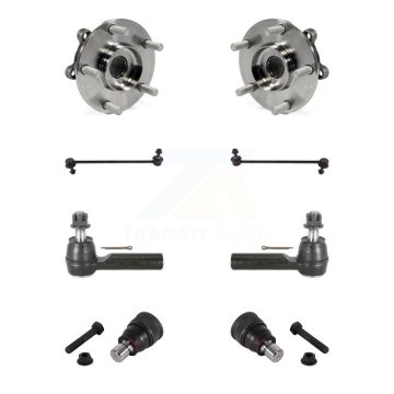 Front Bearing Lower Ball Joint Outer Tie Rod & Sway Bar Link Kit For 2013-2016 Mazda CX-5 K7T-108999